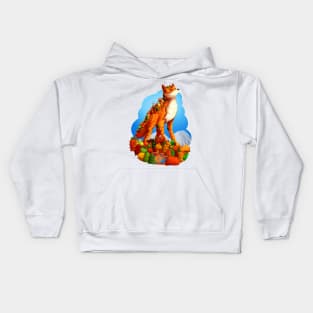 Autumn fox Kids Hoodie